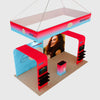 Portable Exhibit Display 10ft x 20ft - Model 15