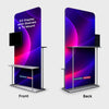 Support EZ Display avec étagères et fixation pour téléviseur 