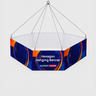 Bannière suspendue hexagonale Sky Tube 