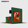 10x10 Inclined Wall Booth Kit with Counter & TV Mount