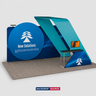 Portable Exhibit Display 20ft x 10ft - Model 18