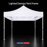 Lighted Canopy Tent Frame
