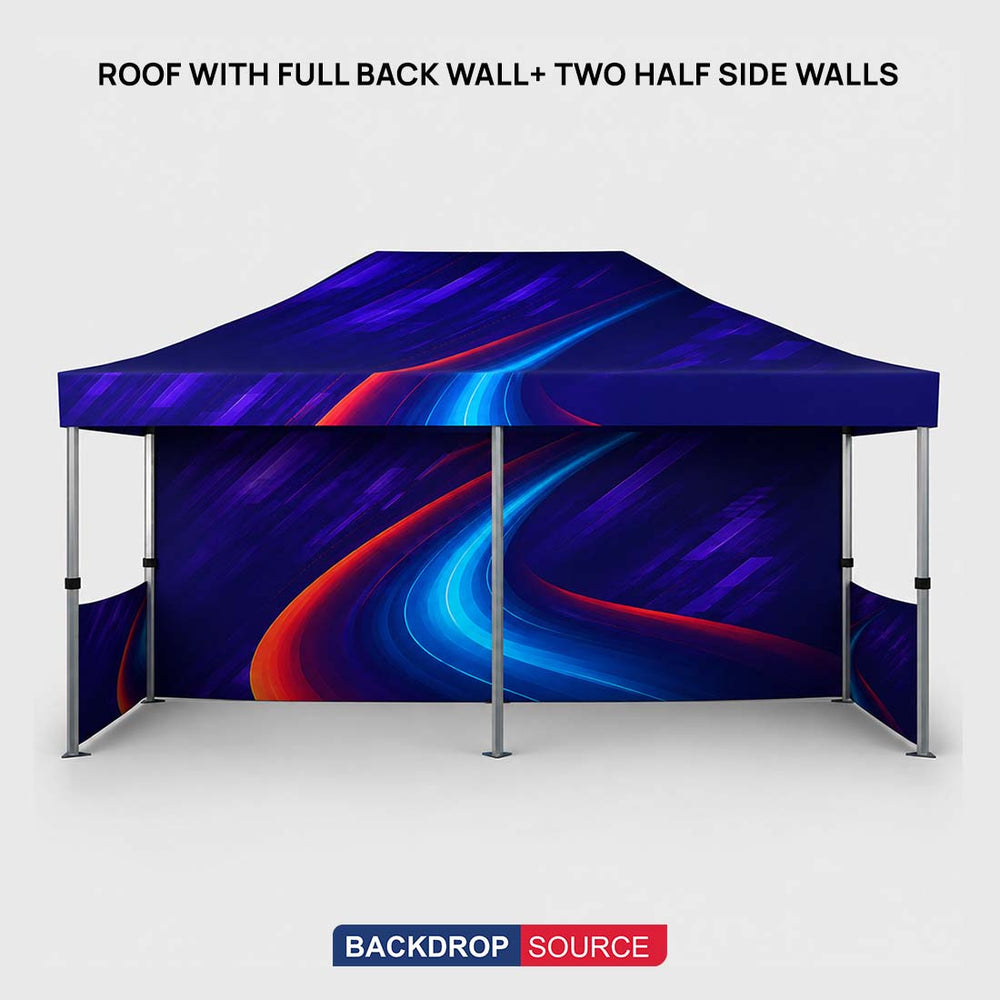 Heavy Duty Fabric Canopy Tent – (20ft x 10ft)