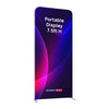 Portable 7.5ft High Fabric Exhibit Display