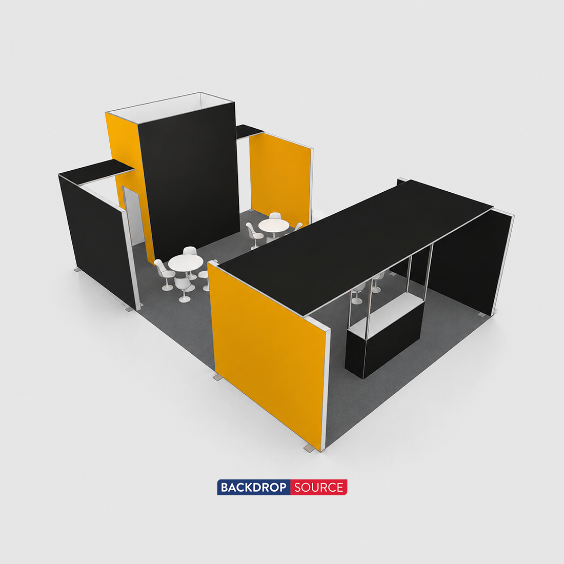 Modular Booth Kits 30ft x 20ft - Model 10