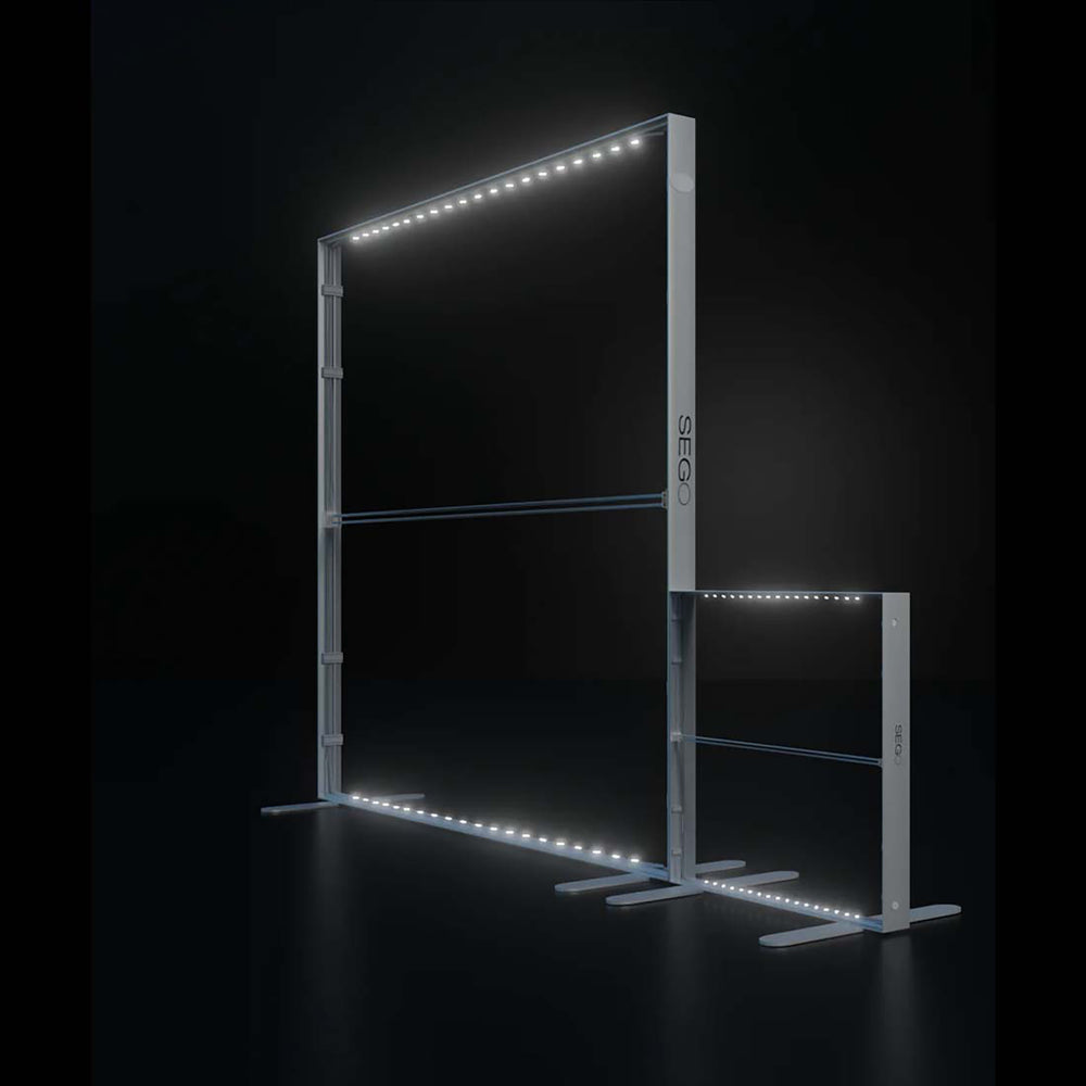 SEGO Backlit Booth 10ft x 10ft - Model 2