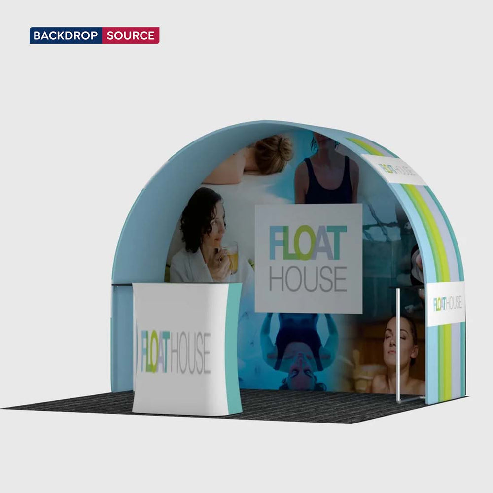 Présentoir portable 3 m x 3 m - Modèle 27 