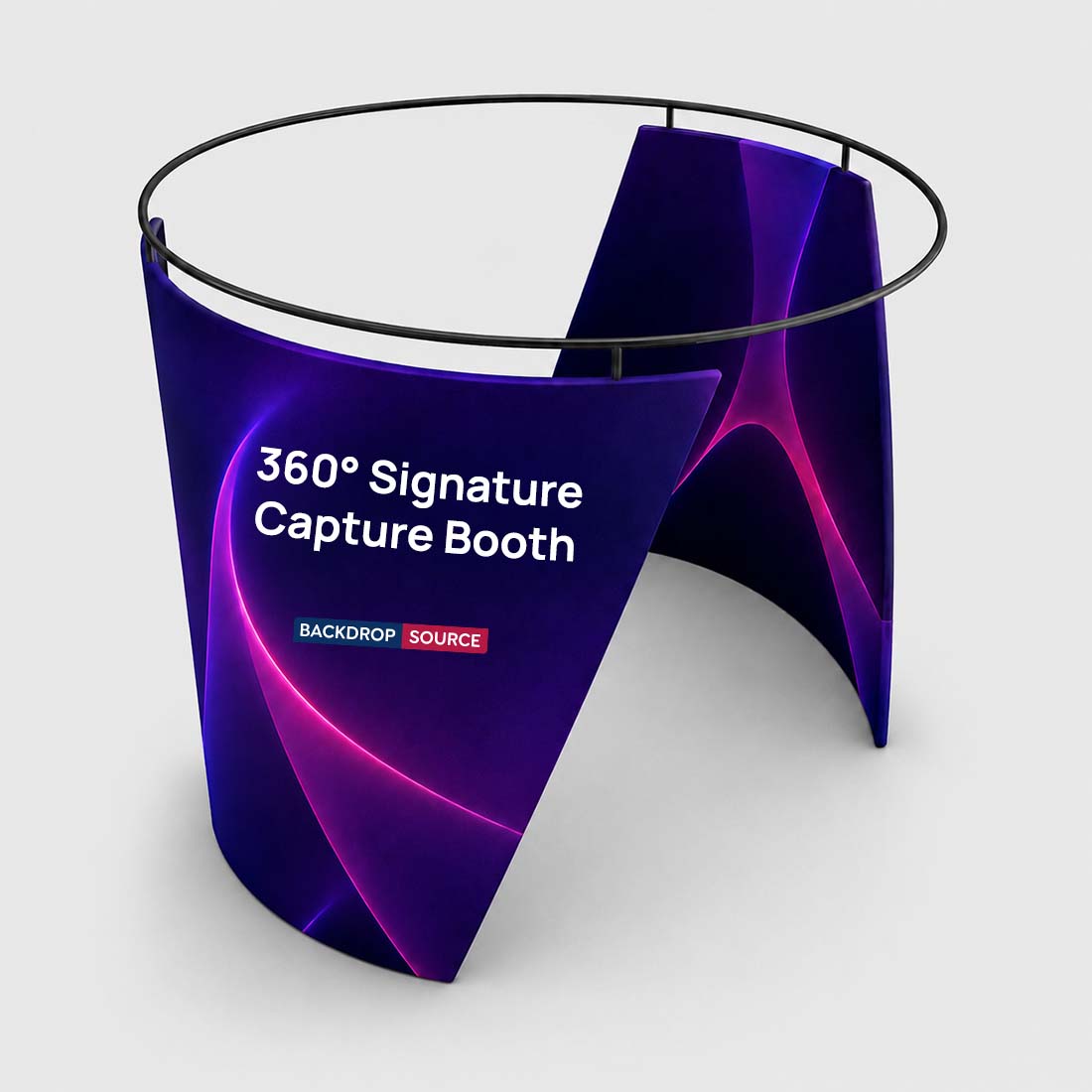 Cabine de capture de signature à 360° 