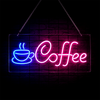 Modular Straight Tension Display with Neon Lights