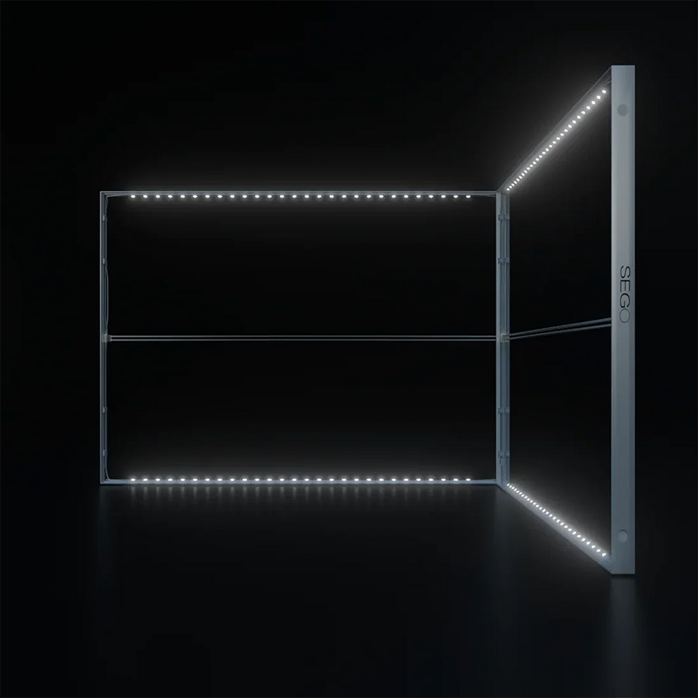 SEGO Backlit Booth 10ft x 10ft - Model 4