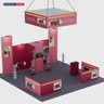 Modular Booth Kits 20ft x 20ft - Model 07