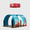 Portable Exhibit Display 10ft x 20ft - Model 9