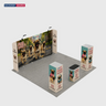 Modular Booth Kits 20ft x 20ft - Model 18