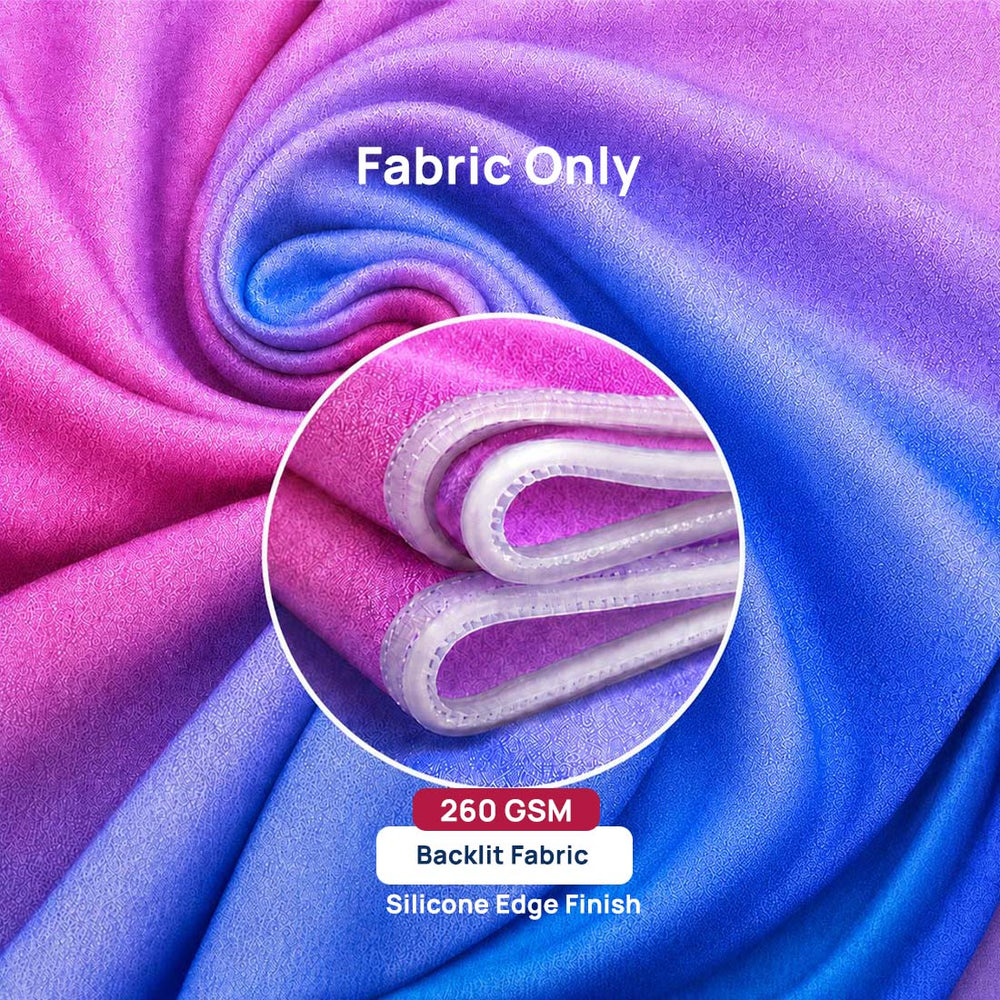 Wall-Mounted SEG Fabric display - 3.15" Depth