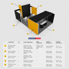 Modular Booth Kits 30ft x 20ft - Model 10
