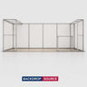 10x20 3D Media Wall Booth Kit with 12 Display Shelves