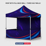 Heavy Duty Fabric Canopy Tent – (6.5ft x 10ft)