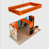 Portable Exhibit Display 10ft x 20ft - Model 13