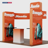 Modular Booth Kits 20ft x 20ft - Model 15