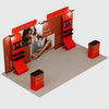 Présentoir portable 3 m x 6 m - Modèle 16 