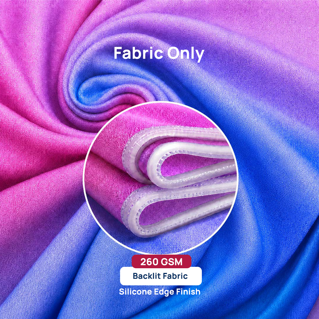 SEG Over Size Fabric Display - 13ft H