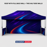 Heavy Duty Fabric Canopy Tent – (15ft x 10ft)