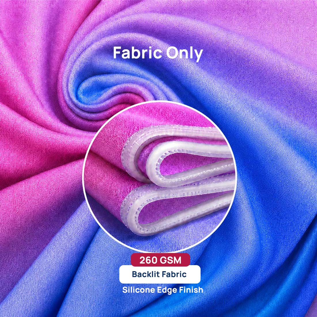 SEG Fabric Media Wall - 8.2ft W x 8.2ft H