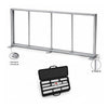 Panneau mural multimédia en tissu SEG 5 m (16,4 pi) de largeur x 2,5 m (8,2 pi) de hauteur 