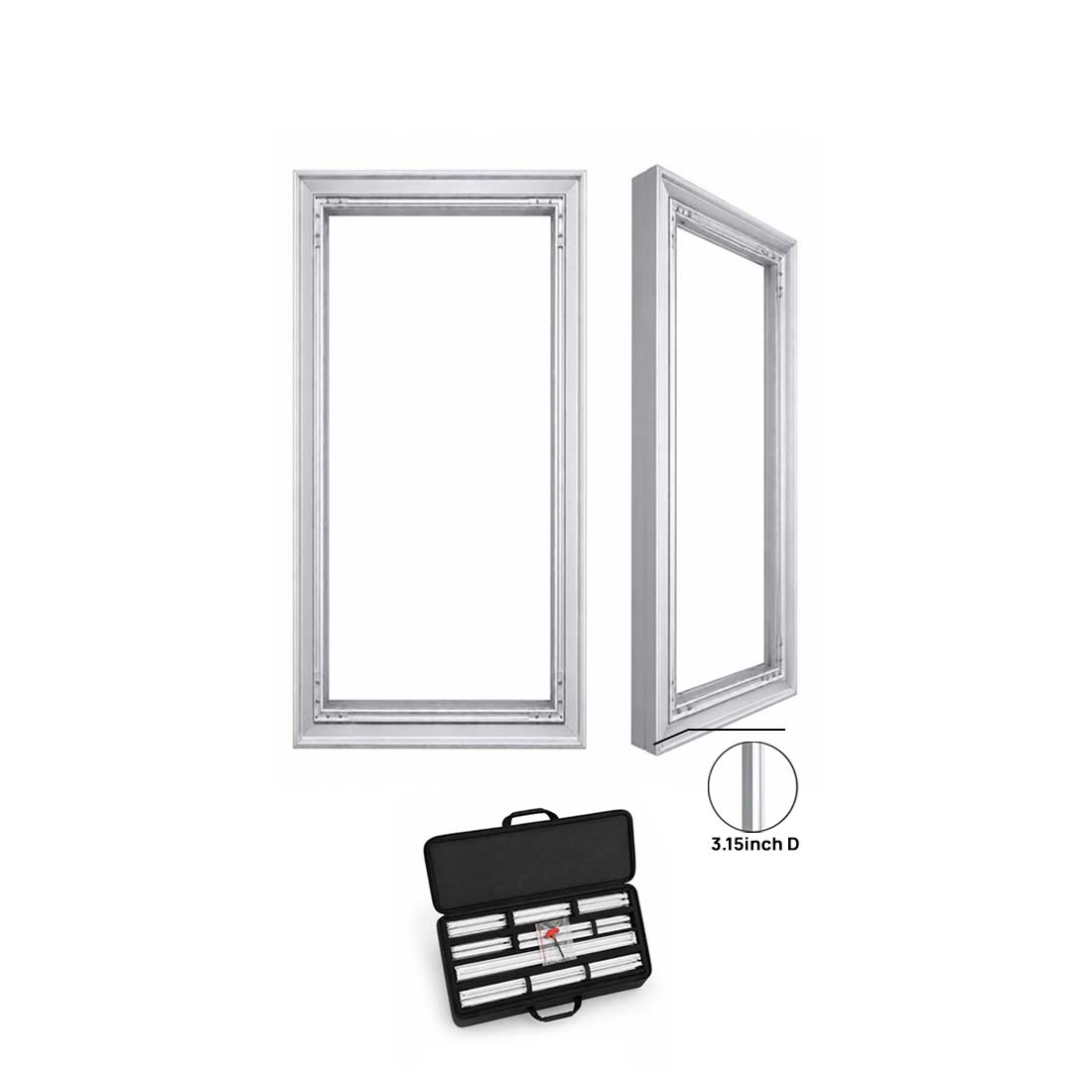 Wall-Mounted SEG Fabric display - 3.15