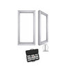 Wall-Mounted SEG Fabric display - 3.15" Depth
