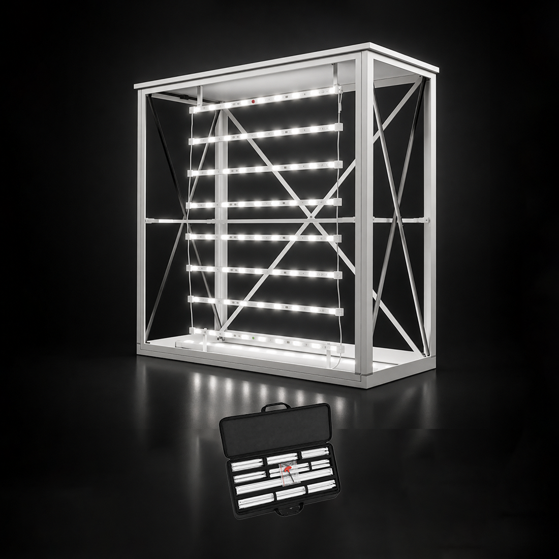 SEG Fabric Backlit Pop Up Counter
