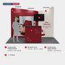 Inclined Exhibition Kit for 10ft Wide Booths