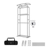 3D Vertical Column with Header