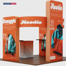 Modular Booth Kits 20ft x 20ft - Model 15