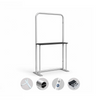 Exhibition Display Stand with Shelving & TV Mount