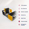 30x20 SEG Booth Kit with Meeting Space & Lockable Tower Counter