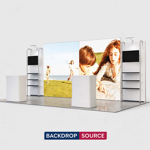10x20 Modular Exhibition Display Kit – Model 7