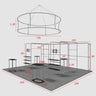 Modular Booth Kits 20ft x 20ft - Model 09