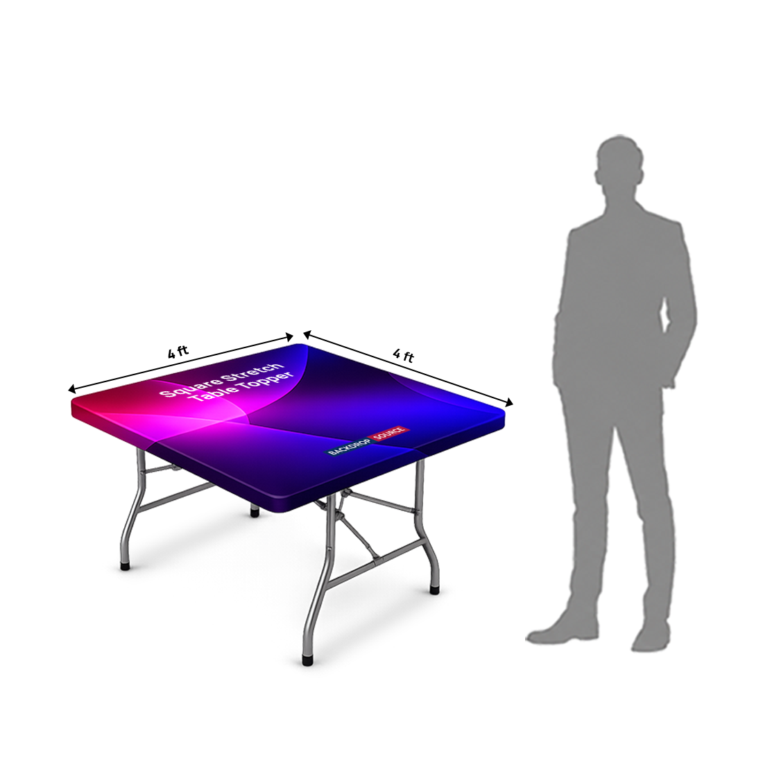 Nappe extensible carrée 