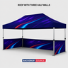 Heavy Duty Fabric Canopy Tent – (15ft x 10ft)