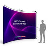 Custom 180° Curved Enclosure Wall