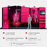 10x20 Booth Kit with Inclined Walls, L-Shape TV Tower & Counter