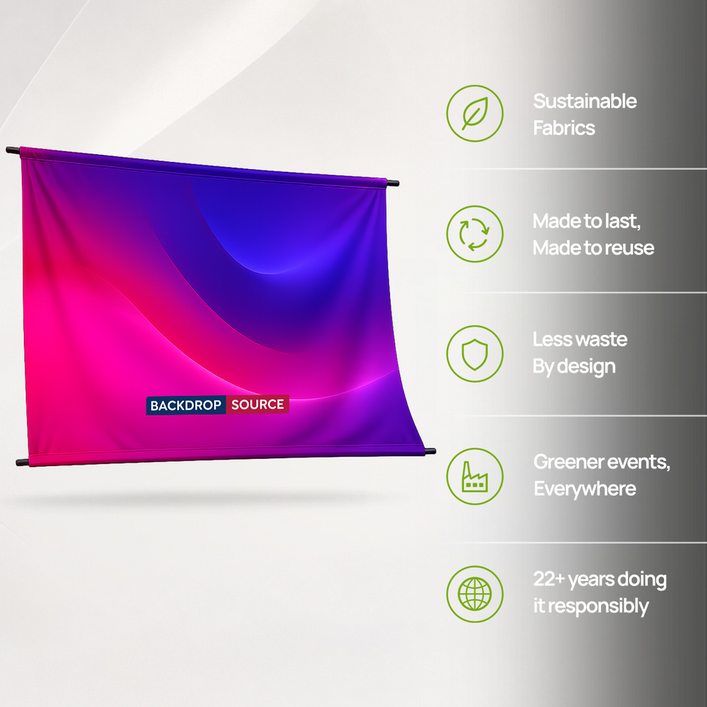 Fond en polyester occultant duplex (300 g/m²)