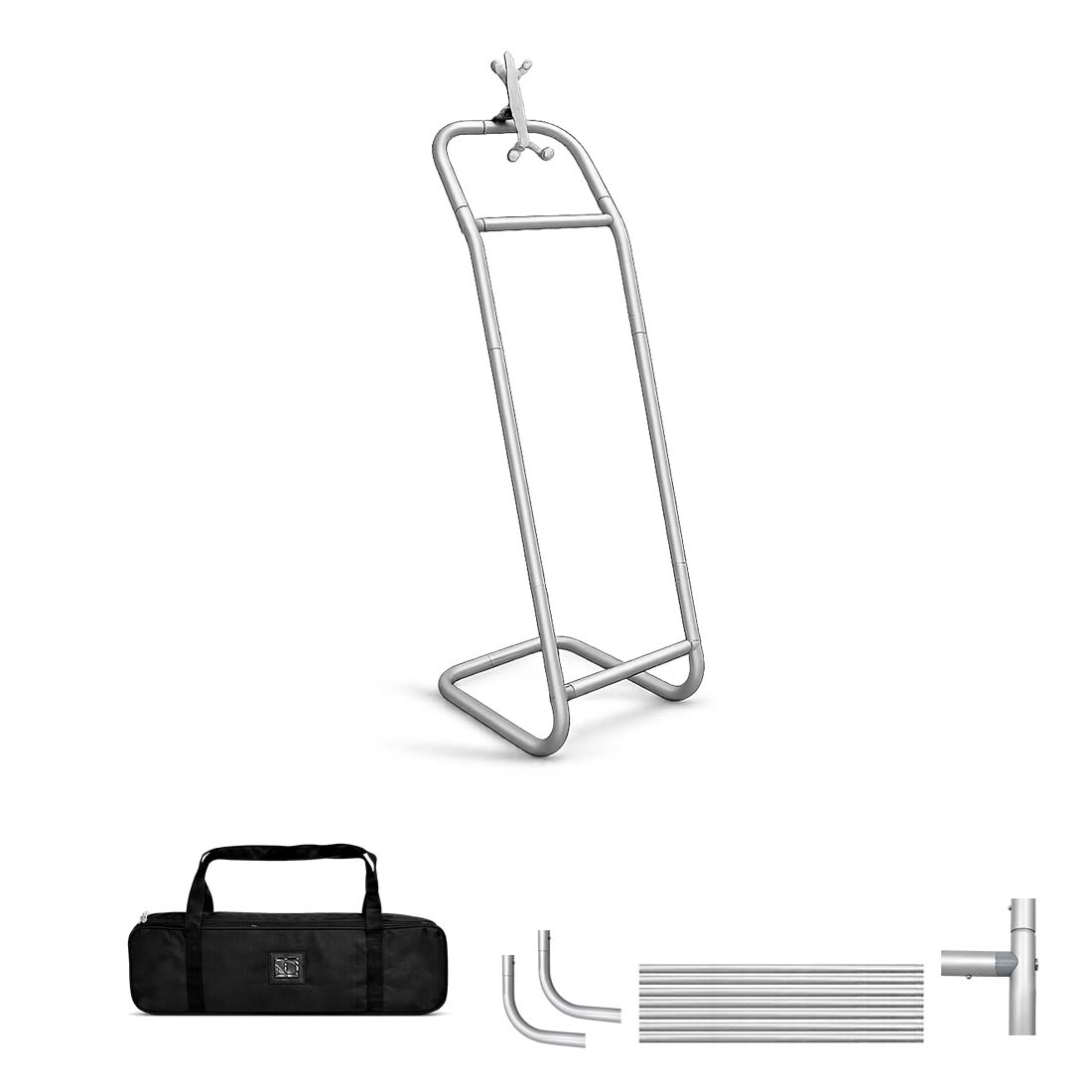 Sleek Tension Fabric Tablet Display