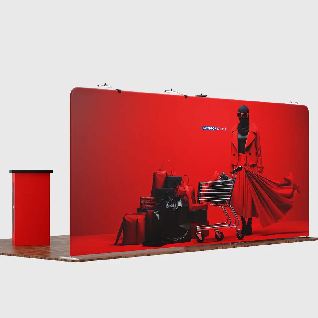 Portable Exhibit Display 10ft x 20ft - Model 8