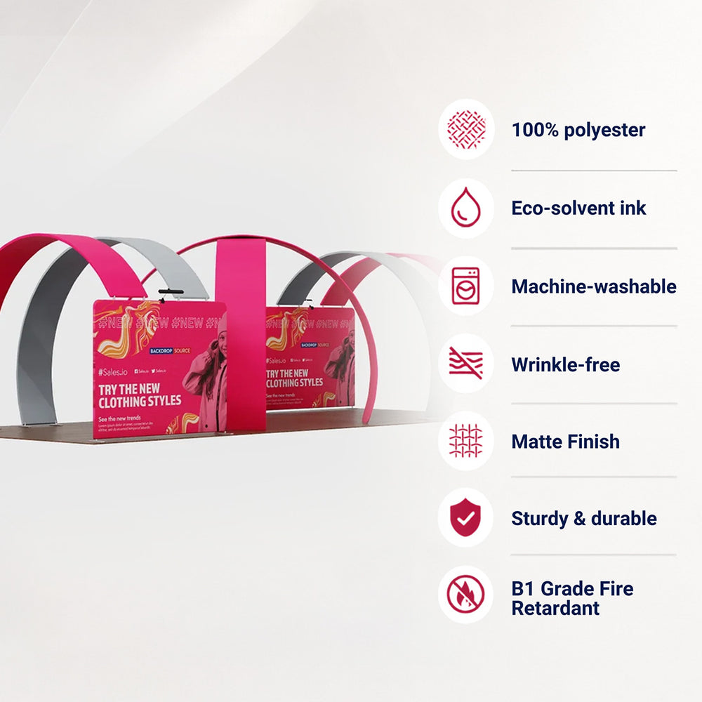 Modular Booth Kits 40ft x 20ft - Model 1