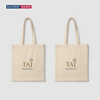 White Canvas Cotton Tote Bag