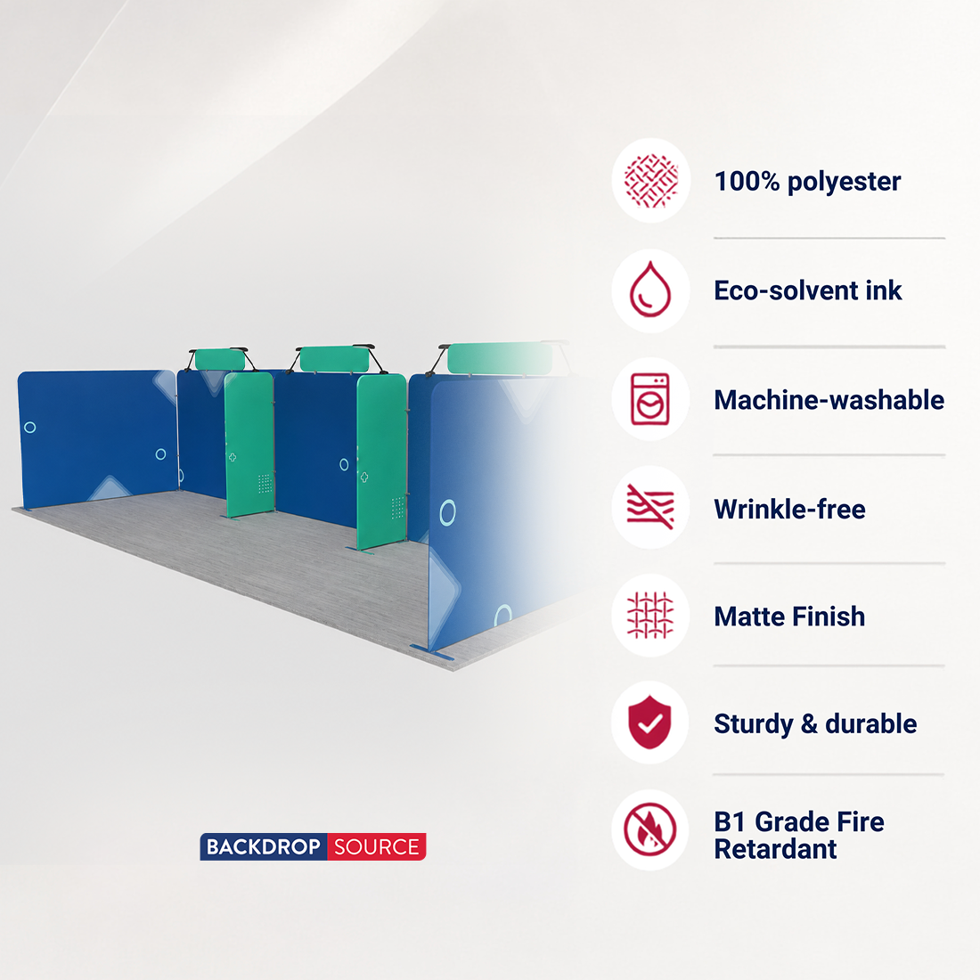 Modular Booth Kits 30ft x 20ft - Model 3