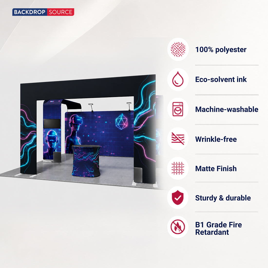 Modular Booth Kits 20ft x 20ft - Model 16