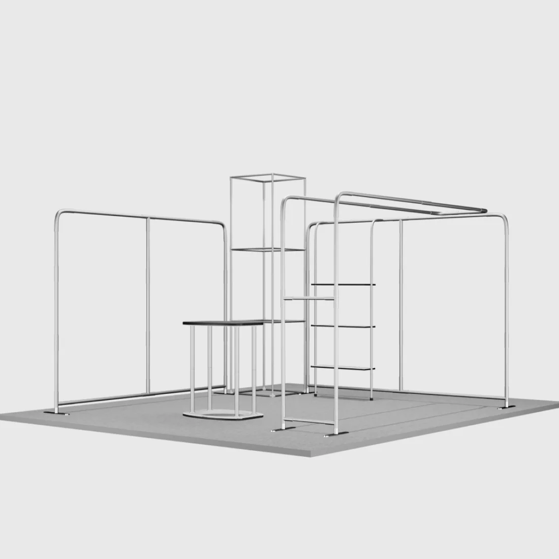 Kits de cabines modulaires 6 m x 6 m - Modèle 01 